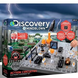 Discovery Mindblown Electronic Circuitry Kit - Black, Orange, Gray
